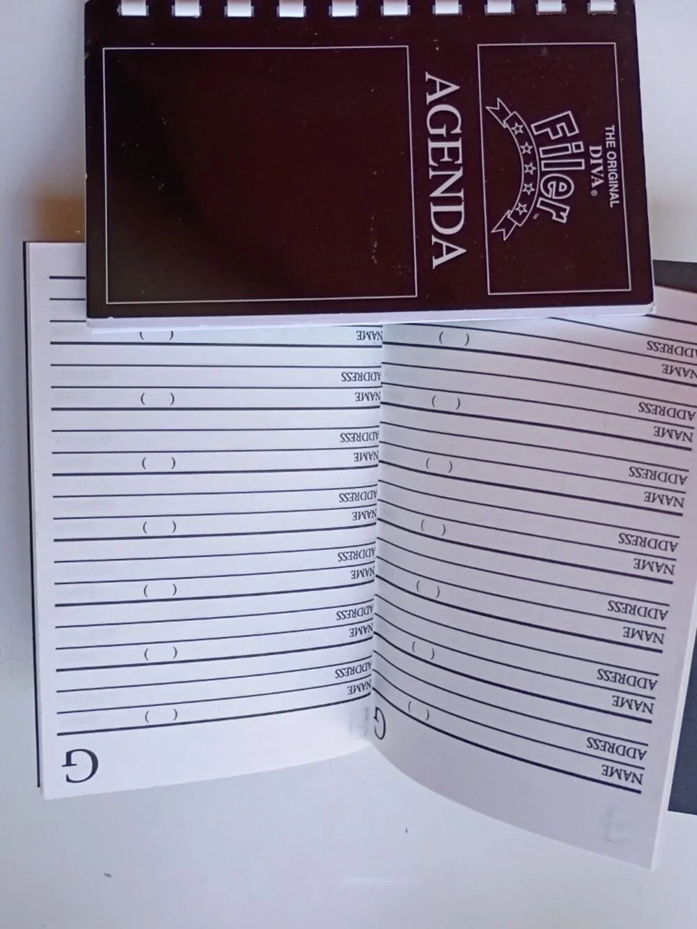 Agenda and Telephone Books 2 Total